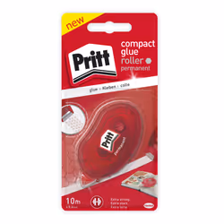 Pritt Compact Roller Colle, Cassette, Dévidoir scotch