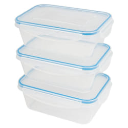 Classbach C-FHD 4006 K boîte hermétique alimentaire Rectangulaire contenant 3 L Transparent 3 pièce(s)
