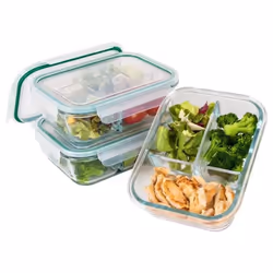 Ensemble de boite à repas en verre 3 pièces Classbach C-FHDM4021G