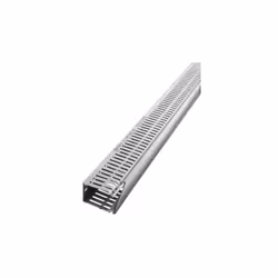 Largeur = 100 mm Profondeur = 60mm Goulotte/Type de chaîne = Support de câble pour armoire Couleur = Gris Matériau = PVC Long ...