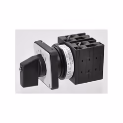Eaton T0-3-8228/E, Commutateur à bascule, 3P, Plastique, Noir, Métallique, IP65, 48 mm
