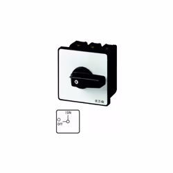 Eaton P3-63/E, Commutateur à bascule, 3P, Noir, Blanc, IP65, 87 mm, 87 mm