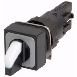 Eaton Q18WK1R, Commutateur à bascule, Avec fil, Noir, Blanc, IP65, IEC/EN 60947-5; UL 508; CSA-C22.2 No. 14-05; CE, 24 V