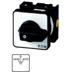 Eaton T0-3-15433/E commutateur électrique Commutateur à bascule 3P Noir, Argent