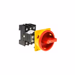 Eaton P1-25/V/SVB, Commutateur rotatif, 3P, Rouge, Jaune, IP65, 25 A, -25 - 50 °C