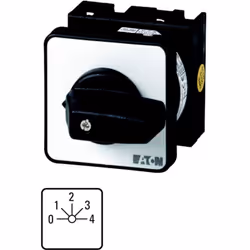 Eaton T0-2-8242/E, Noir, Blanc, IP65, -25 - 50 °C