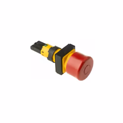 Eaton Q25PV, Bouton-poussoir, Plastique, Noir, Rouge, Jaune, IP65, 28 mm, 86 mm