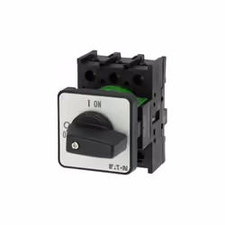 Eaton P1-32/E, Commutateur à bascule, 3P, Noir, Blanc, IP65, 48 mm, 48 mm