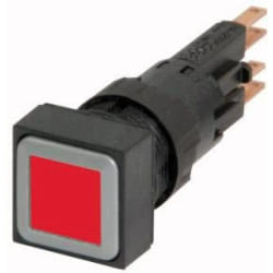 Eaton Q25LT-RT commutateur électrique Bouton-poussoir Noir, Rouge