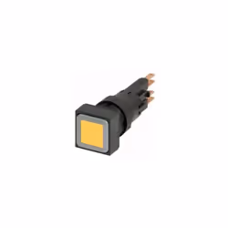 Eaton Q18LTR-GE/WB, Bouton-poussoir, Noir, Jaune, IP65, 18 mm, 60 mm, 18 mm