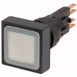 Eaton Q25LTR-WS/WB, Bouton-poussoir, Noir, Blanc, IP65, 25 mm, 60 mm, 25 mm