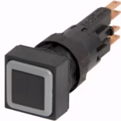 Eaton Q25D-SW, Bouton, Noir, Plastique, IP65, 50 mm