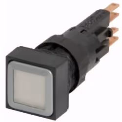 Eaton Q18LT-WS, Bouton-poussoir, Noir, Blanc, IP65, 18 mm, 60 mm, 18 mm