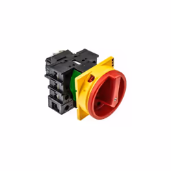 Eaton P1-32/EA/SVB/N, Commutateur rotatif, 3P, Rouge, Jaune, IP65, 32 A