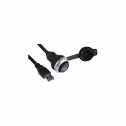 Eaton M22-USB-SA, USB A, USB 2.0, 100 MΩ, Noir, Argent, Blanc, IP65, CE, UL, CSA