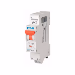 Description produit Disjoncteur modulaire 10 A avec une manette de couleur orange pour la protection des circuits électriques ...