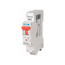 Eaton - Disjoncteur auto 10A plg, Ph+N, borne à ressort, 4,5kA (en 60898) courbe c