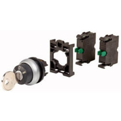 Eaton 110919 M22-WS3-2K10-BVP Interrupteur à clé collerette plastique clé noir 1 pc(s)