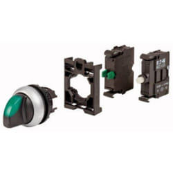 Eaton - 110924 M22-WRLK-G-K10LED-BVP Sélecteur collerette plastique levier vert 1 pc(s)