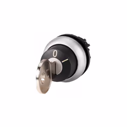 Eaton M22-WRS-MS2, Interrupteur avec clé, Plastique, Noir, Titane, IP66, 29,7 mm, 29,7 mm