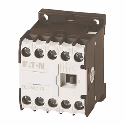Eaton DILEM12-10-G(24VDC), Contacteur, Noir, Blanc, IP20, 45 mm, 52 mm, 58 mm