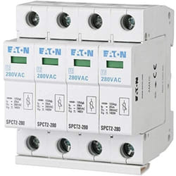 167611 parafoudre enfichable, 4P, 460 vac, 4 x 20KA - Eaton