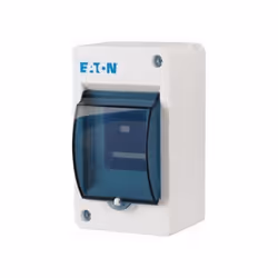 Coffret électrique - EATON - Mini IP30 1 rangée 3-modules - Plastique - Blanc - Intérieur - Electrique
