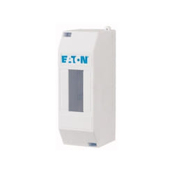 Tableau électrique - EATON - Coffret MICRO IP30 1 rangée 2 modules - Blanc - Intérieur - Nu