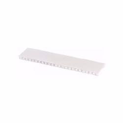 Obturateur 12m blanc à grosses rainures 000178977 EATON BS-12MB-WHObturateur 12 modules blanc à grosses rainures