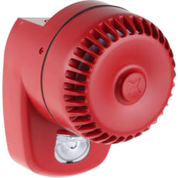 Eaton - Combiné balise/sirène lentille Rouge à led, 9 15 v c.c., 18 28 v c.c. ( Prix pour 1 )