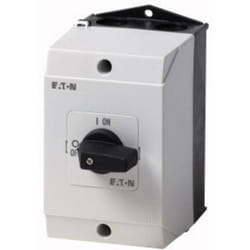 Eaton T0-1-102/I1 commutateur électrique Commutateur à bascule 2P Noir, Blanc