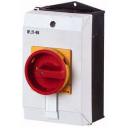 Eaton T0-1-102/I1/SVB commutateur électrique Commutateur à bascule 2P Rouge, Blanc, Jaune