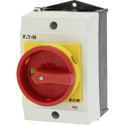 Eaton T0-1-8200/I1/SVB commutateur électrique Commutateur à bascule 1P Rouge, Blanc, Jaune