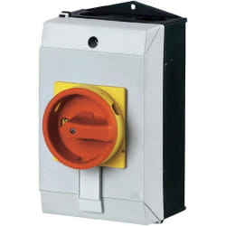 Eaton T0-3-15680/I1/SVB commutateur électrique Commutateur à bascule 3P Rouge, Blanc, Jaune