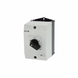 Eaton T3-4-8410/I2, Commutateur à bascule, 3P, Noir, Blanc, IP65, 100 mm, 135 mm