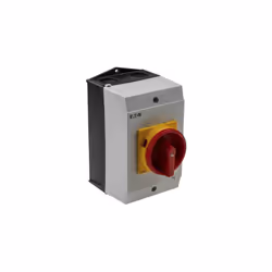 Eaton T3-3-8342/I2/SVB, Commutateur à bascule, 6P, Rouge, Blanc, Jaune, IP65, 100 mm, 135 mm