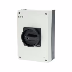 Eaton P3-63/I4/SVB-SW/HI11, Commutateur rotatif, 3P, Noir, Blanc, IP65, 160 mm, 139 mm