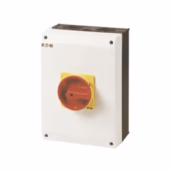 Eaton P3-100/I5/SVB, Commutateur rotatif, 3P, Gris, Rouge, Jaune, IP65, -25 - 40 °C