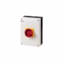 Eaton P3-100/I5/SVB/N, Commutateur rotatif, 3P, Gris, Rouge