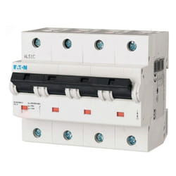 Eaton - Interrupteur mangnetotermique 80A 4 pôles 20KA courbe c 211802
