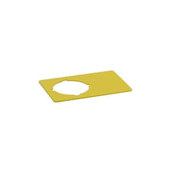 Eaton 216470 Plaque de commutation et obturateur Jaune