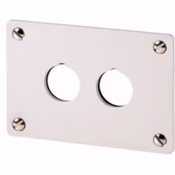Eaton M22-E2, Plaque de montage, Gris, Aluminium, IP65, 105 mm, 72 mm