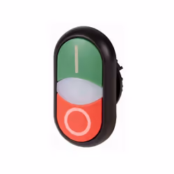 Eaton M22S-DDL-GR-X1/X0, Bouton, Multicolore, Plastique, IP66, 32,2 mm, 54,7 mm