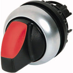 Eaton M22-WLK3-R commutateur électrique Commutateur à bascule Noir, Rouge, Argent