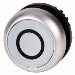 216940 M22-DL-W-X0 Bouton-poussoir lumineux à rappel collerette plastique 1 pc(s) - Eaton