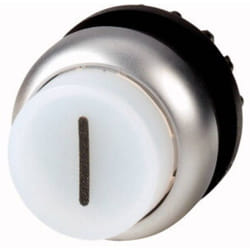 Eaton 216981 M22-DLH-W-X1 Bouton-poussoir lumineux à rappel collerette plastique 1 pc(s)