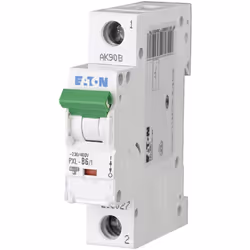 Eaton PXL-B6/1, Disjoncteur miniature, Type B, IP20, 230 V
