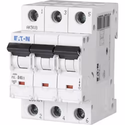 Eaton PXL-B40/3, Disjoncteur miniature, 10000 A, IP20