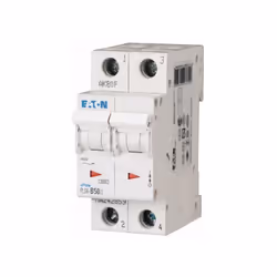 Disjoncteur PLS 2X50A 6kA (EN 60898) courbe C 000242885 EATON PLS6-C50/2-MW Disjoncteur PLS 2X50A 6kA (EN 60898) courbe C