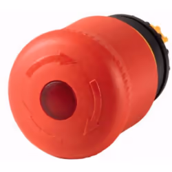 Eaton M22-PVLT, Commutateur rotatif, Plastique, Noir, Rouge, IP66, IP67, IP69, 38 mm, 38 mm
